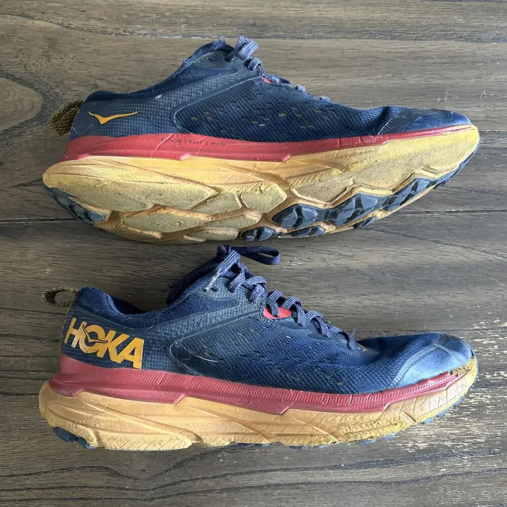 Size 8.5 D - Hoka One One Challenger ATR 6 Outer Space Radiant Yellow - Picture 2 of 10